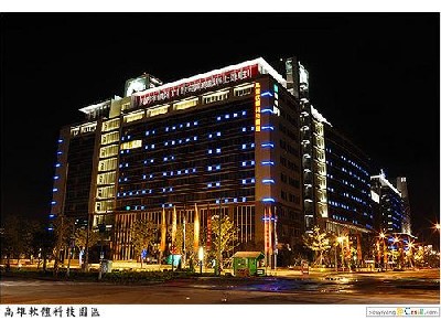 高雄軟體科技園區夜景