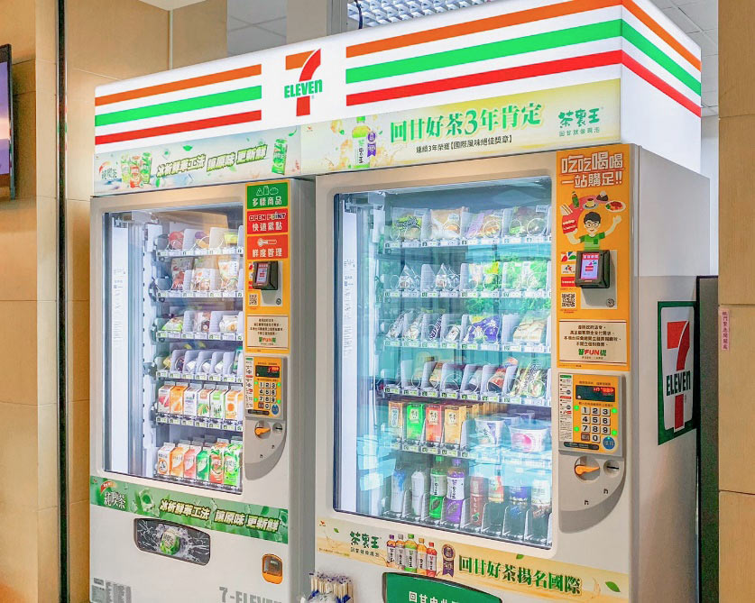 7-ELEVEN智fun機操作方便，同時也讓校園學生的購物更加便利。