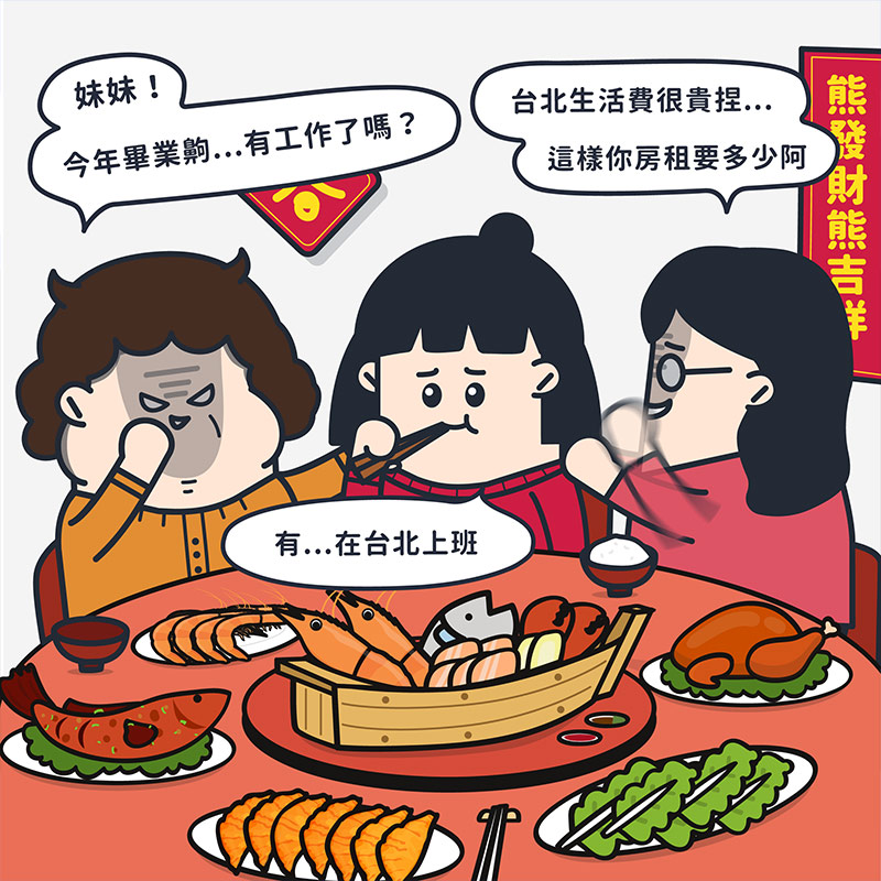 過年長輩問題怎麼回才好?4招範例打遍家族各大魔王,單身者一率回答「看緣分」