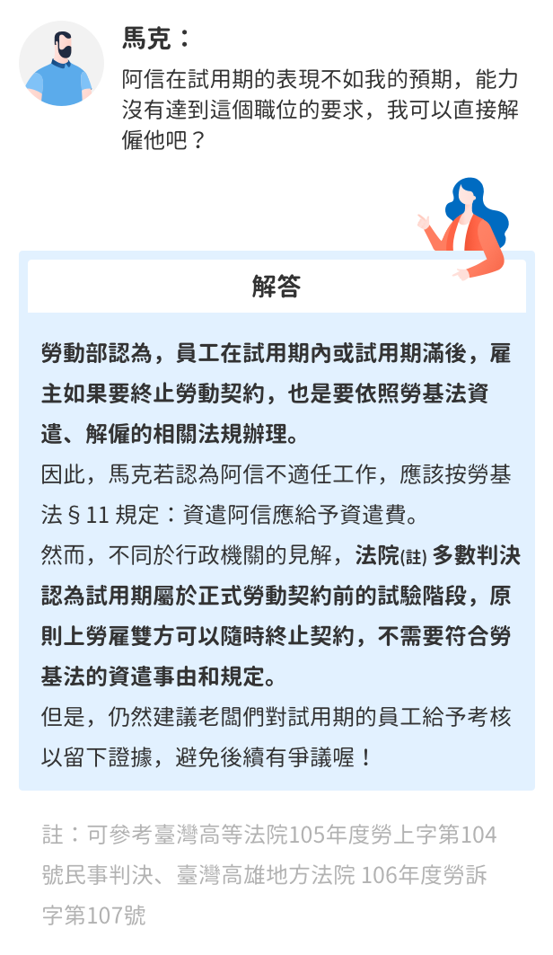 和員工約定試用期,須注意哪些地方避免觸法? 和員工約定試用期,須注意哪些地方避免觸法?