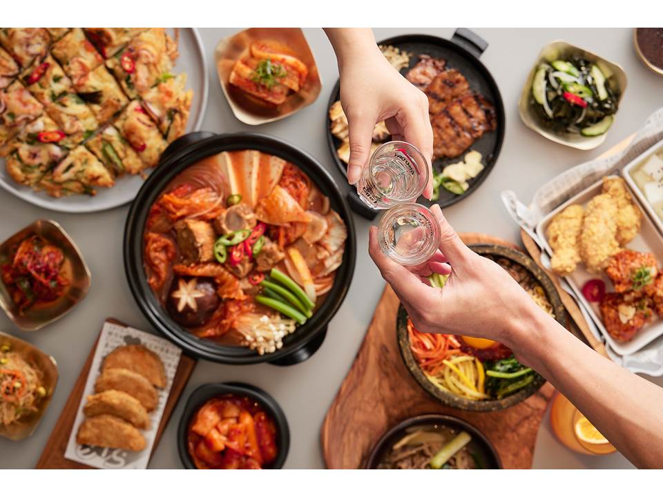 初瓦韓式料理用餐照片