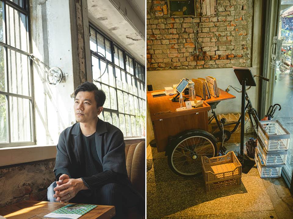 吳則霖考取研究所後成為腳踏車攤商，在街頭巷尾開啟夢想咖啡店的起點