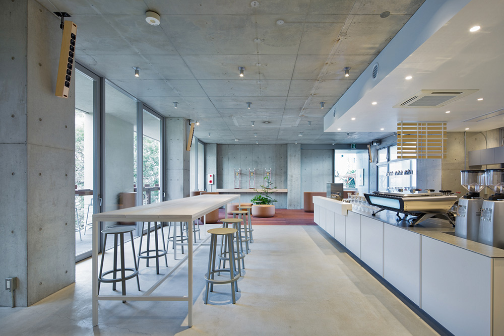 Blue Bottle Coffee 東京青山店。