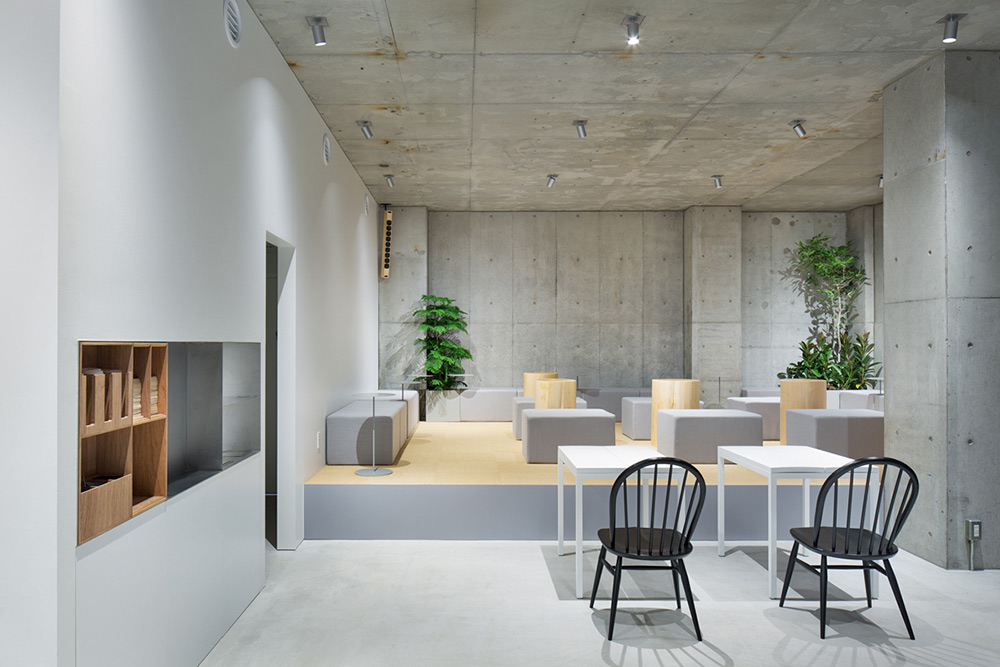 Blue Bottle Coffee 東京青山店。