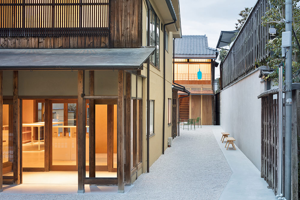 Blue Bottle Coffee 京都店。