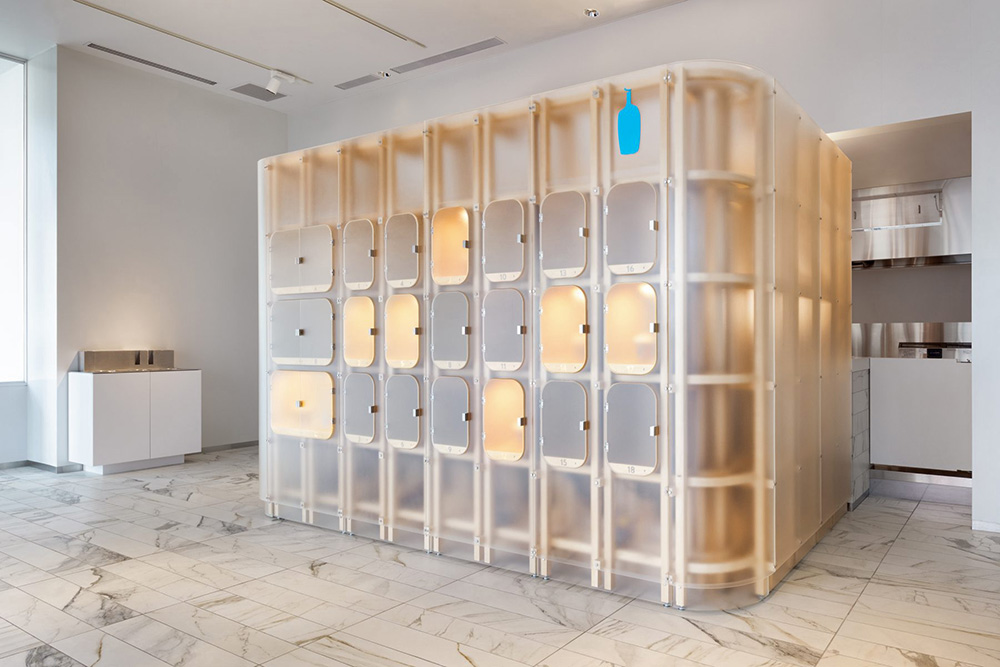Blue Bottle Coffee 東京澀谷快閃店。