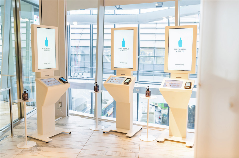 Blue Bottle Coffee 東京澀谷快閃店。