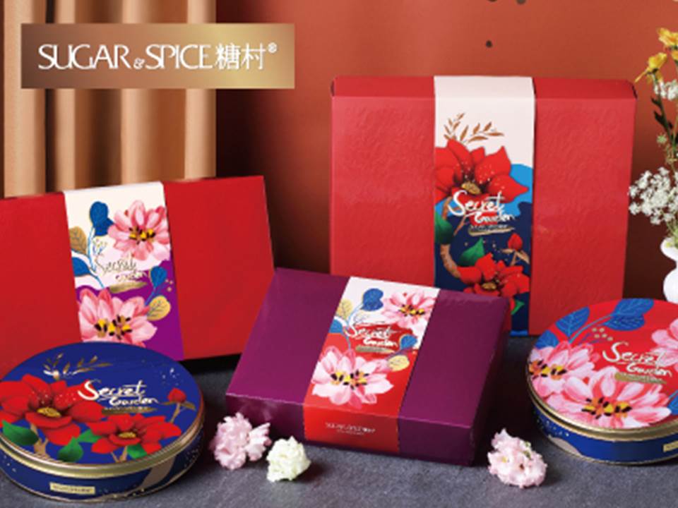 吃甜甜，好過年，因此過年送糖果禮盒也很受歡迎，圖為糖村2023過年推出的新春禮盒