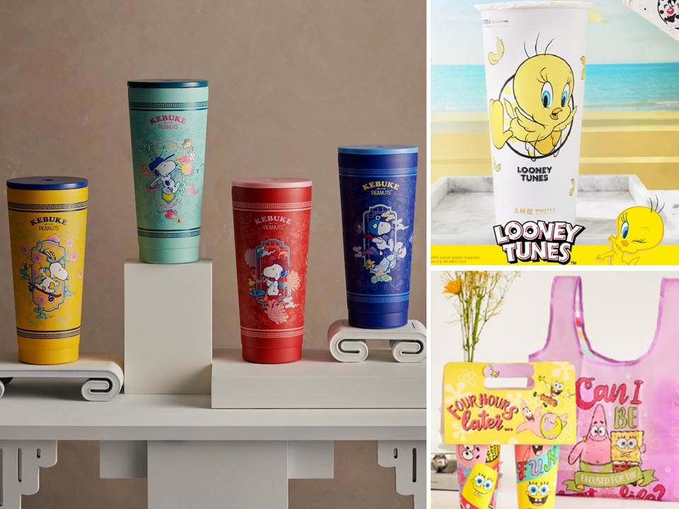 史努比、海綿寶寶都有！10大手搖飲品牌IP聯名活動，哪家人氣最高？