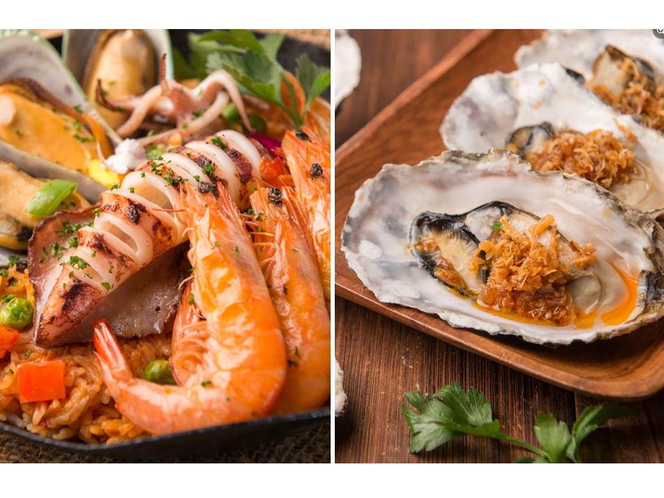 Buffet海鮮吃到飽漢來海港餐廳以季節性海鮮聞名，突圍鮮蝦及生蠔吃到飽餐點