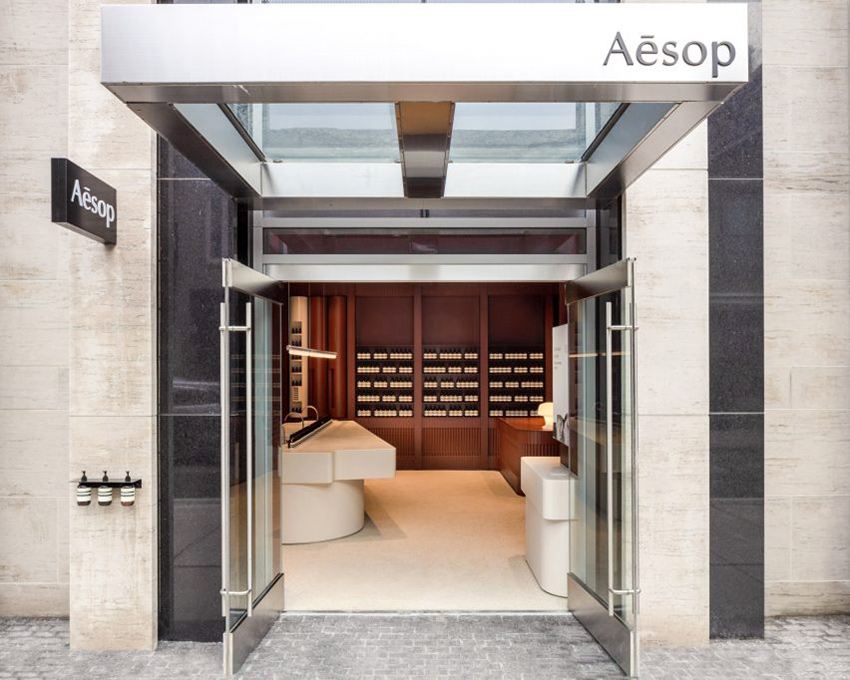Aesop位於加拿大多倫多的門市。