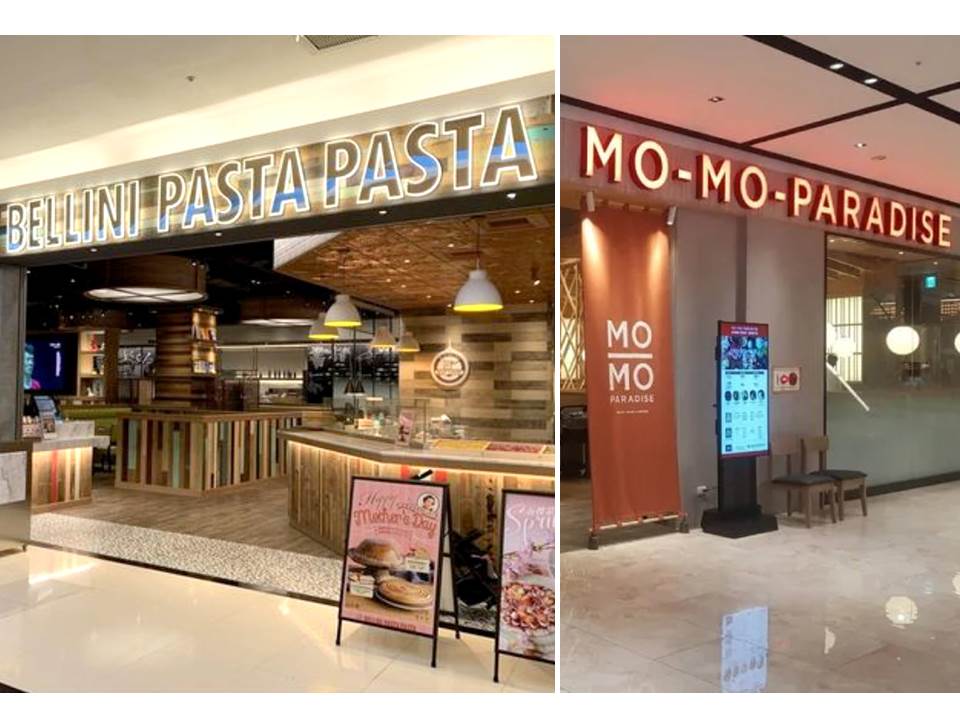 Mo-Mo Paradise 日式壽喜燒、BELLINI Pasta Pasta是三澧餐飲集團旗下知名餐飲品牌