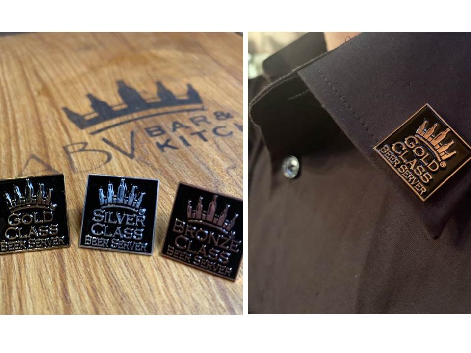 ABV Bar&Kitchen集團品牌各店皆專屬的啤酒侍酒師，可依顧客喜好推薦合適的啤酒搭餐