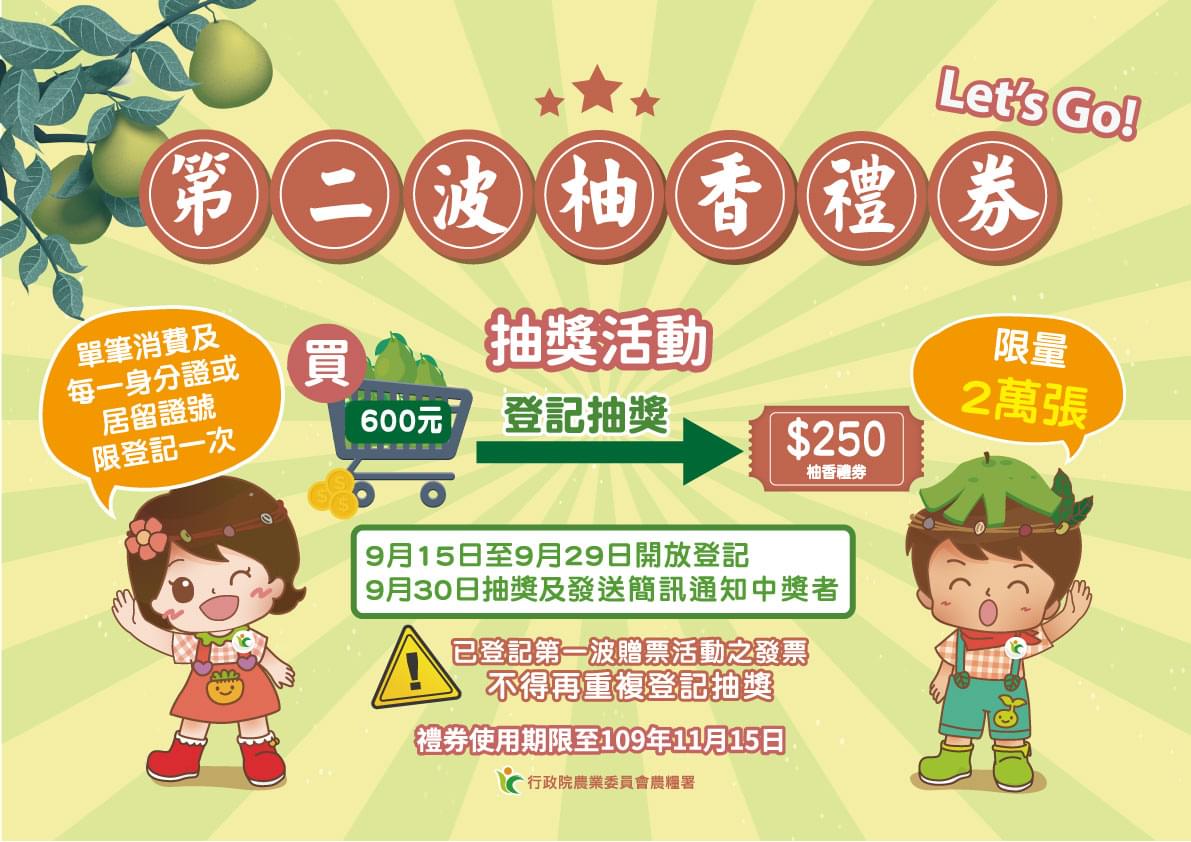 250元柚香券你領了嗎?最新「農遊券2.0」領取懶人包一次看 250元柚香券你領了嗎?最新「農遊券2.0」領取懶人包一次看