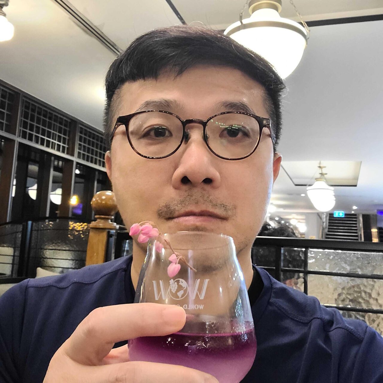 小賴打的大頭照