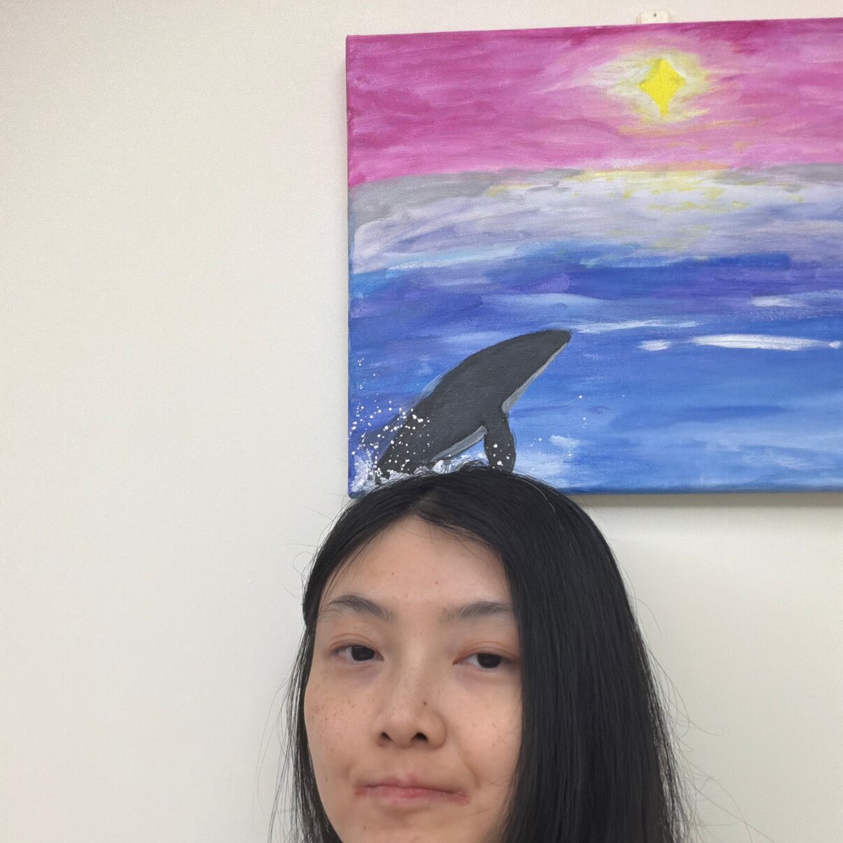 魟魚的大頭照